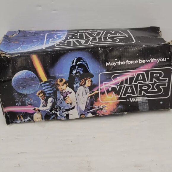 (66571-1) Vans Star Wars Saber Fight Black Shoes - Size 9 M - Picture 9 of 9